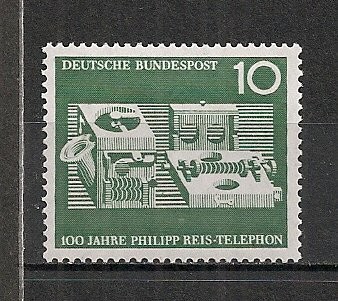 Germania.1960 100 ani telefonul SG.255 foto mare Germania.1960 100 ani telefonul SG.255 foto mare