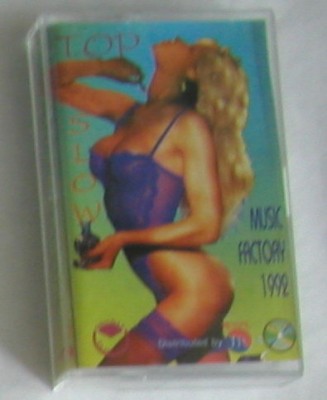 Caseta audio inregistrata &amp;quot;TOP SLOW MUSIC FACTORY&amp;quot; 1992 foto