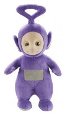 Jucarie De Plus Teletubbies Talking Tinky Winky Soft Toy Purple foto
