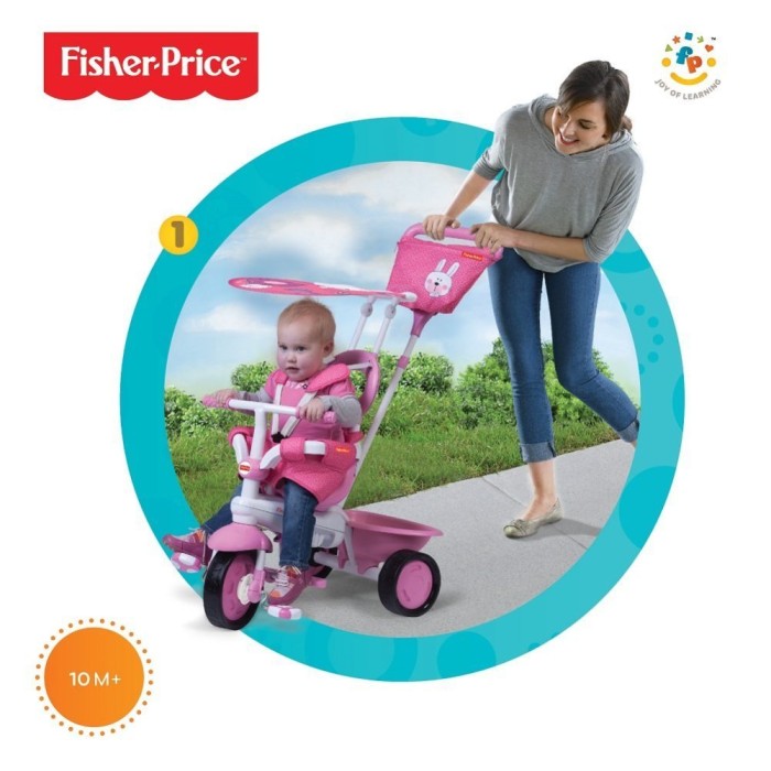 Tricicleta pentru copii 3 in 1 Elite, Fisher Price foto mare Tricicleta pentru copii 3 in 1 Elite, Fisher Price foto mare
