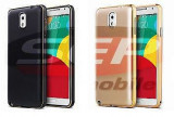 Bumper Aluminiu Suede Samsung I9500 Galaxy S IV GOLD, Samsung Galaxy S4, Auriu
