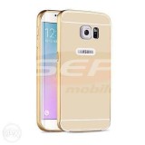 Bumper Aluminiu Metal Case Samsung Galaxy A5 (2016) GOLD, Auriu