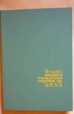 Carte istorie Studii asupra tezaurului restituit de URSS foto