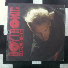 Boytronic Hold On disc single 7" vinyl muzica synth pop mercury germany 1985 vg+