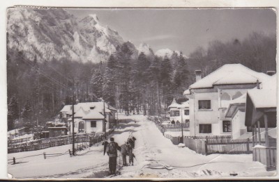 bnk cp Busteni - Vedere din statiune - circulata foto