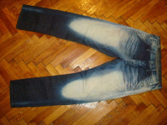 Blugi Pepe Jeans &amp;quot;Smoke&amp;quot;-Marimea W30xL34 (talie-84cm,lungime-112cm) foto