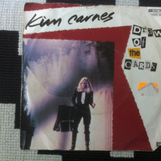 KIM CARNES Draw Of The Cards single disc 7" vinyl muzica pop rock 1981 EMI vg+