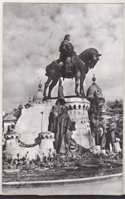 bnk cp Cluj - Statuia lui Matei Corvin - circulata foto