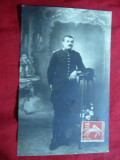 Fotografie - Ilustrata TCV- Soldat Francez 1912 , circulat