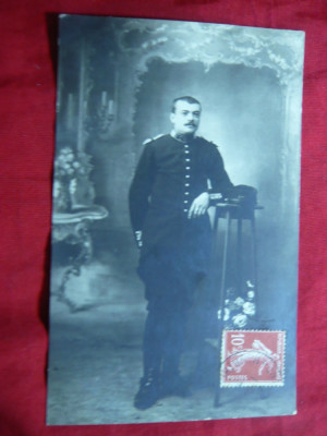 Fotografie - Ilustrata TCV- Soldat Francez 1912 , circulat foto