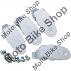 MBS Set catarame cizme motocross Moose Racing Softgoods M1.2, alb, Cod Produs: 34300427PE foto