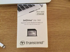 Transcend JetDrive Lite 360 - 256GB - Macbook Pro 15&amp;quot; | FACTURA + GARANTIE foto