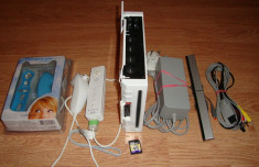 Nintendo Wii model compatibil GameCube MODAT foto