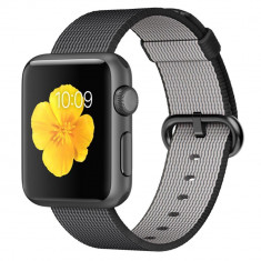 Smartwatch Apple Watch Sport 38mm Space Grey Aluminium Case with Black Woven Nylon foto