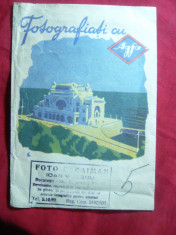 Coperta-Plic pt.film si fotografii Agfa 1940 Romania interbelica-Cazinou Constan foto