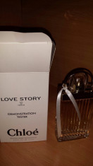 PARFUM TESTER CHLOE LOVE STORY 75ML foto