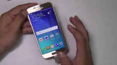 Samsung galaxy s6 gold 32 gb foto