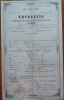 Extractus matriculae baptisatorum, Banat, Timisoara, 1862, timbru sec