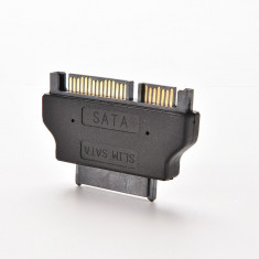 Adaptor SATA 13 pin mama, unitati optice Laptop Slimline la SATA tata 22 pin