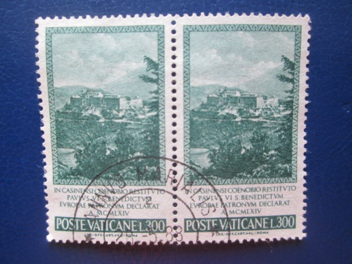 VATICAN SERIE STAMPILATA