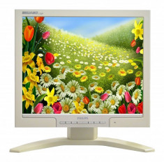 Monitor 17 inch LCD Philips 170P, White, Garantie pe Viata foto