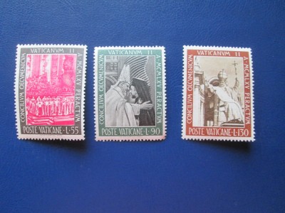 VATICAN=SERIE=MNH foto