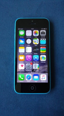 IPHONE 5C 16GB ALBASTRU / BLUE NEVERLOCKED !! foto