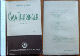 Panait Istrati , Casa Thuringer ( Viata lui Adrian Zografi ) , 1933 , editia 1