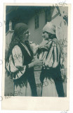 1406 - Sibiu, POIANA, ETHNIC women - old postcard, real PHOTO - unused - 1936, Necirculata, Fotografie