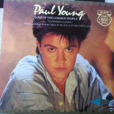 Paul Young Love Of The Common People maxi single 12" disc vinyl muzica pop 1983