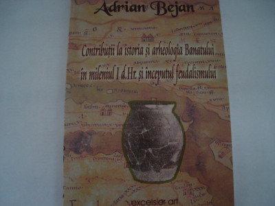 Contributii la istoria si arheologia Banatului in mileniul I d.Hr. - A. Bejan foto