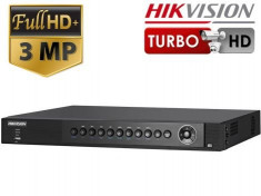 DVR 8 CANALE TURBO HD HIKVISION DS-7208HUHI-F2/N foto