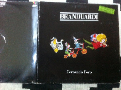 angelo branduardi cercando L&amp;#039;Oro 1983 disc vinyl lp muzica pop rock folk VG+ foto