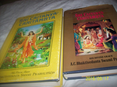 sri caitanya- caritamrta- vol 2 + 3 bengaleza-engleza foto