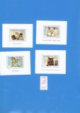 SET 4 COLITE CONGO 1999 PISICI DANT. 50 E, Nestampilat