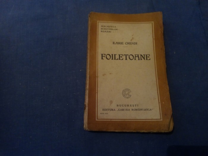 ILARIE CHENDI FOILETOANE