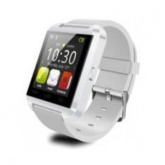 SMARTWATCH U-WATCH BLUETOOTH U8 ALB ORIGINAL MODEL NOU foto