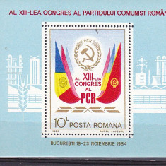 Romania ,Congres xiii PCR ,nr lista 1115.