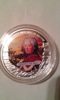 MONEDA FREDERICK THE GREAT foto