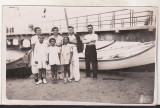 Bnk foto - Fotografie tip carte postala - Mamaia 1937, Alb-Negru, Romania 1900 - 1950