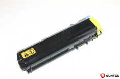 Cartus original Cyan TK-510Y (toner la 80%) Kyocera Mita FS-C5020N / FS-C5025 / FS-C5030N foto