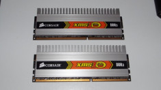 Ram 4 Gb DDR3 (2 x 2 GB ) Corsair cu radiator / 1600 mhz/ XMS3-1600/ Dual Chanel foto