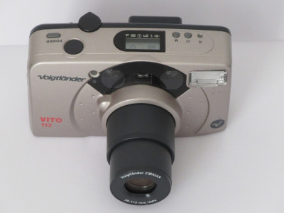 Aparat foto Voigtlander Vito 112 - Germany 1998 - Electro 1/300 - Zoomar 38-112 foto