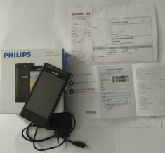 Dual Sim Philips S309, 4&amp;quot;, 5MP, 1GB RAM, 4GB, 3G foto