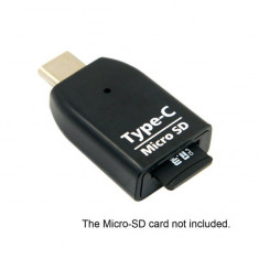 Card reader USB 3.1 Type C pt micro SD SDHC TF cititor carduri microSD foto