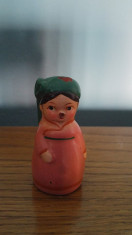 Ascutitoare ceramica, veche, vintage, chinezeasca, anii &amp;#039;80, 6.5cm, colectie foto