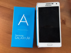 Telefon mobil Samsung Galaxy A5, 16GB, 4G, White, Garantie foto