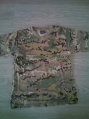 tricou camuflaj copii foto