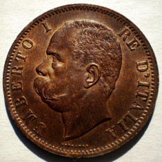 C.278 ITALIA UMBERTO I 10 CENTESIMI 1894 BI XF/AUNC