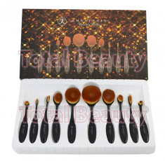 Set 10 Pensule Machiaj - Curve Brushes Beauty Make-up foto
